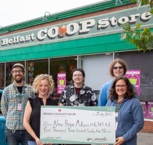 Co-op Common Cents Check Presentation