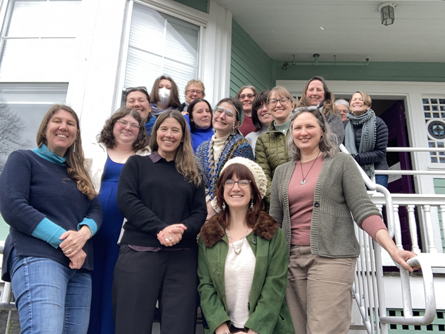 NHM Staff in front of maine office.