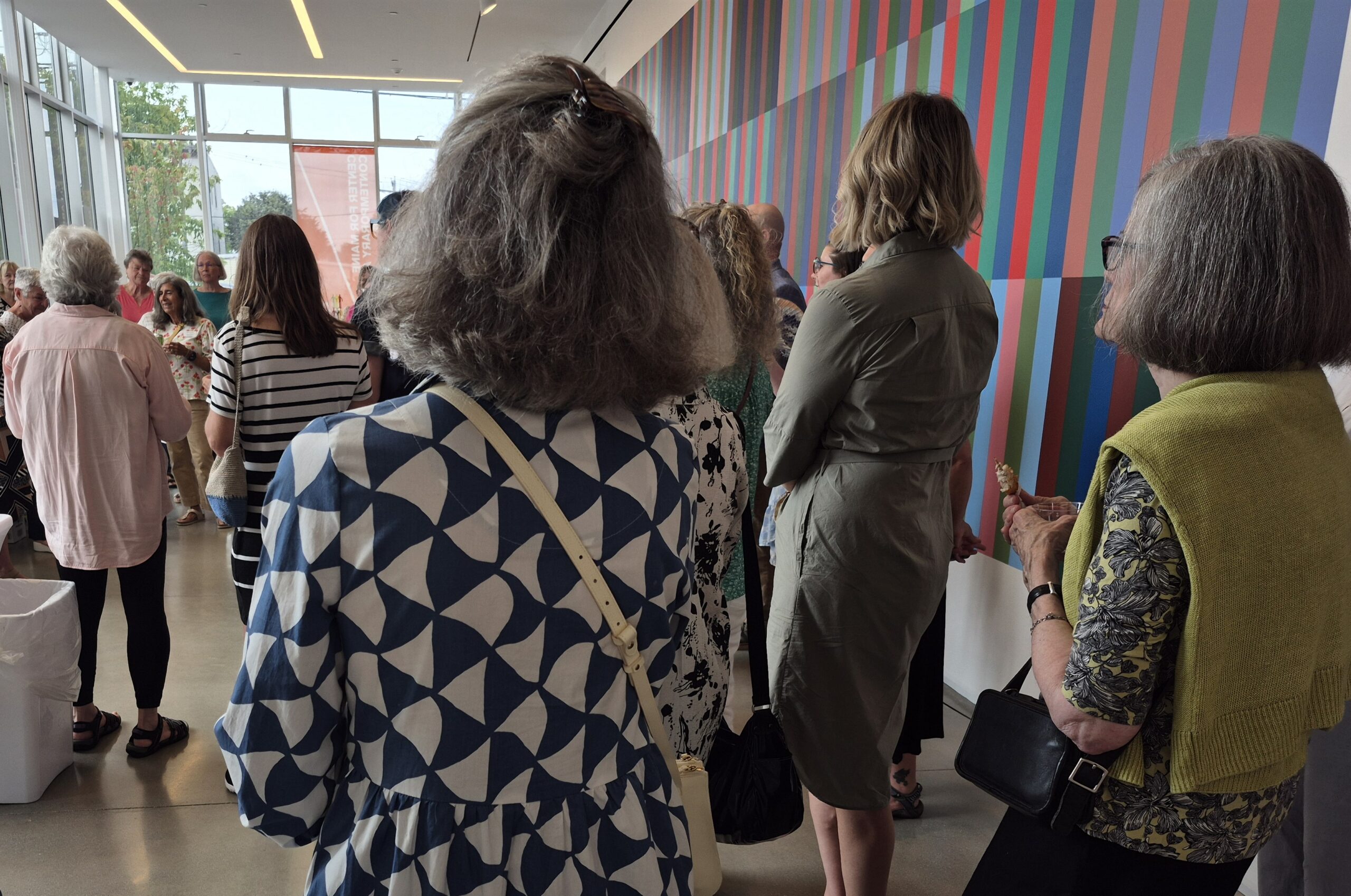 Supporters gathered August 27 at the Center for Maine Contemporary Art in Rockland to celebrate our 45th anniversary.