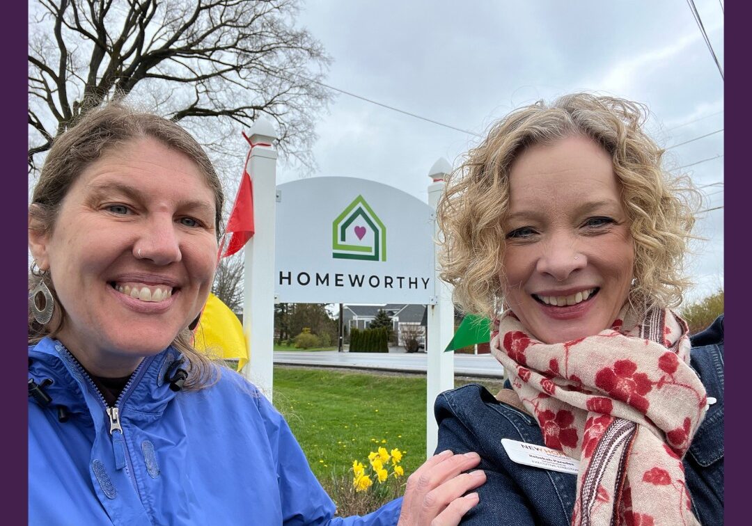 Hannah, our Residential Services Director and Rebekah, our Executive Director, recently attended the rebranding celebration of the Knox County Homeless Coalition, now Homeworthy. We’ve collaborated with them for years and look forward to many more.
